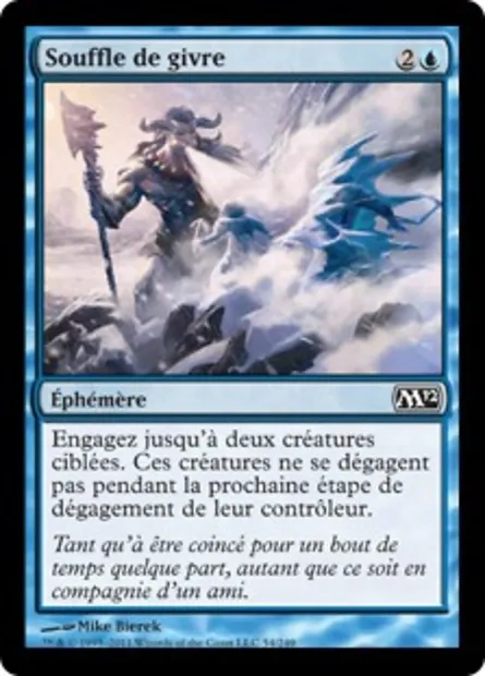 Souffle de givre, carte Magic M12 54 — extension Magic 2012