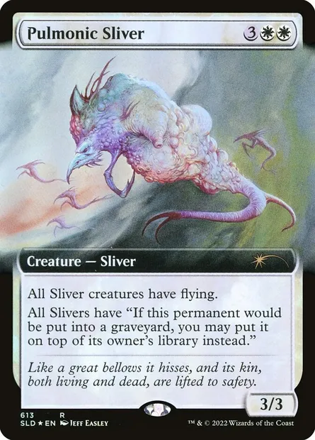 Pulmonic Sliver, Magic card SLD 613 — Secret Lair Drop set