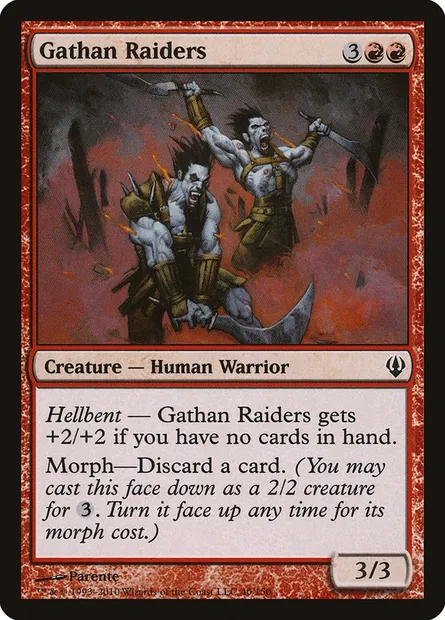 Gathan Raiders, Magic card ARC 40 — Archenemy set