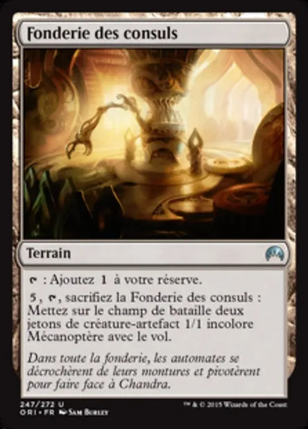 Fonderie des consuls, carte Magic ORI 247 — extension Magic Origines