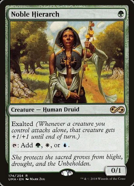 Noble Hierarch, Magic card UMA 174 — Ultimate Masters set