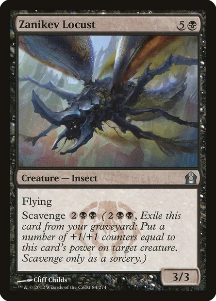 Zanikev Locust, Magic card RTR 84 — Return to Ravnica set