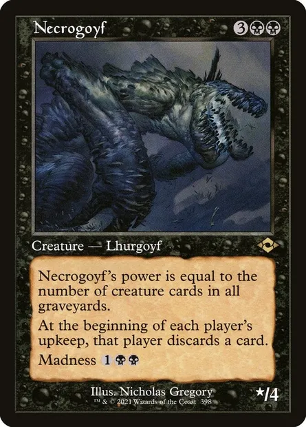 Necrogoyf, Magic card MH2 398 — Modern Horizons 2 set