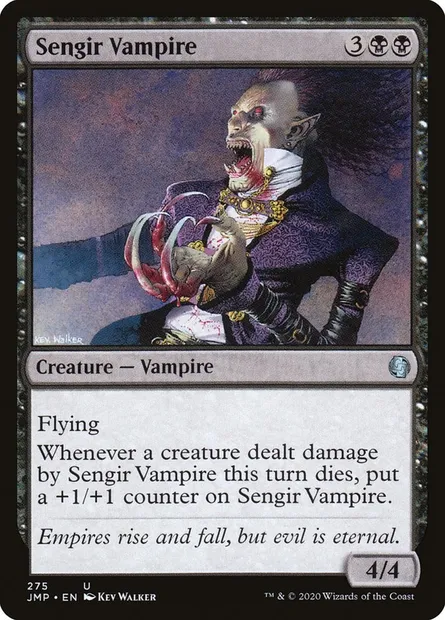 Vampire sengien, carte Magic JMP 275 — extension Jumpstart