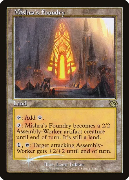 Mishra's Foundry, Magic card BRO 378 — The Brothers' War set