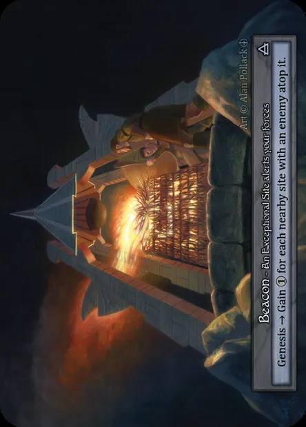 Beacon, carte Sorcery ATH 187 — extension Arthurian Legends