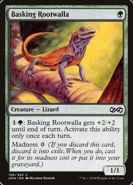 Basking Rootwalla, Magic card UMA 156 — Ultimate Masters set
