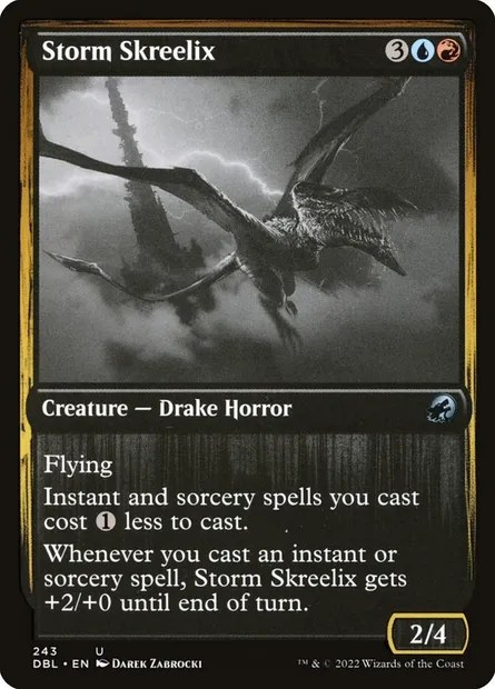 Storm Skreelix, Magic card DBL 243 — Innistrad: Double Feature set