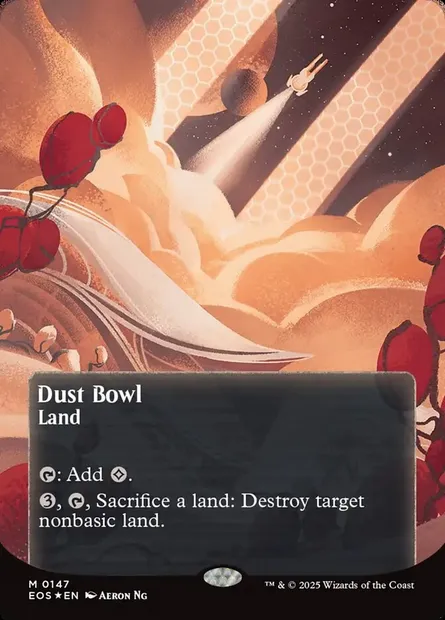 Dust Bowl, Magic card EOS 147 — Edge of Eternities: Stellar Sights set