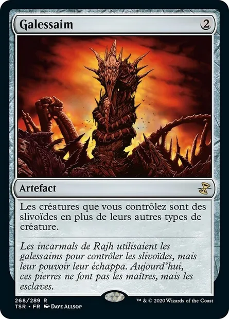 Galessaim, carte Magic TSR 268 — extension Spirale Temporelle Remastered