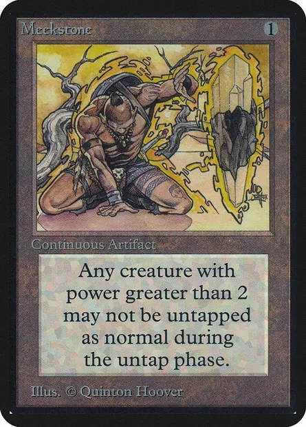 Meekstone, Magic card LEA 260 — Limited Edition Alpha set