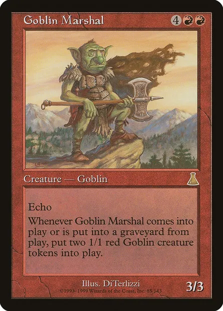 Maréchal Gobelin, carte Magic UDS 85 — extension Destinée d'Urza