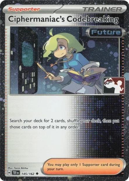 Ciphermaniac's Codebreaking, Pokémon card PPS 145-6 — Play! Pokémon Prize Pack Series set
