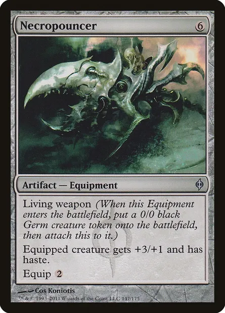 Necropouncer, Magic card NPH 147 — New Phyrexia set