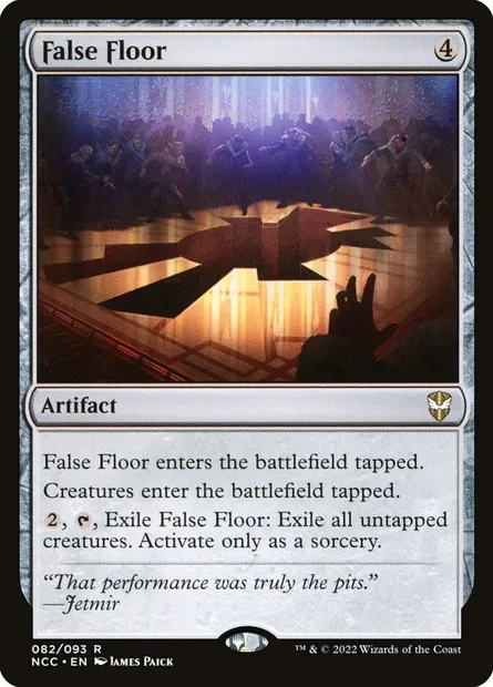 False Floor, Magic card NCC 82 — New Capenna Commander set