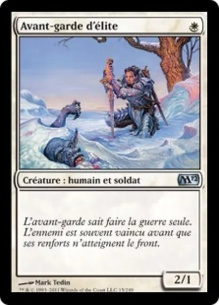 Avant-garde d'élite, carte Magic M12 15 — extension Magic 2012