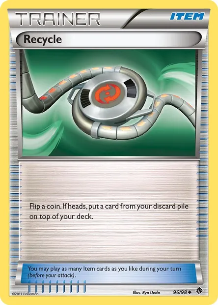 Recycle, Pokémon card EPO 96 — Emerging Powers set