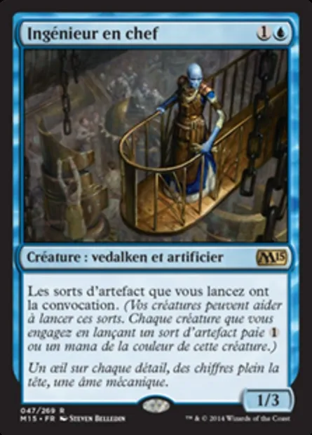 Ingénieur en chef, carte Magic M15 47 — extension Magic 2015
