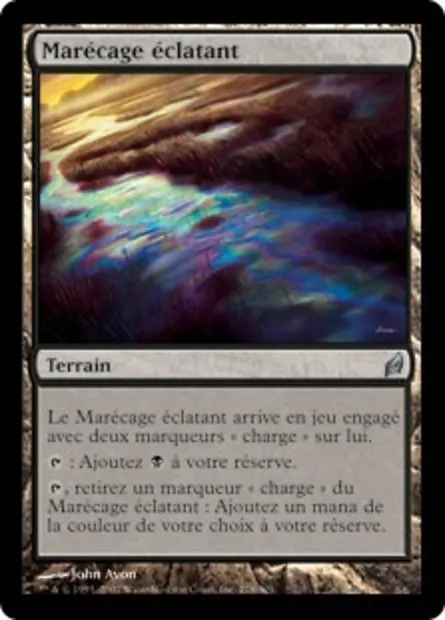 Marécage éclatant, carte Magic LRW 278 — extension Lorwyn