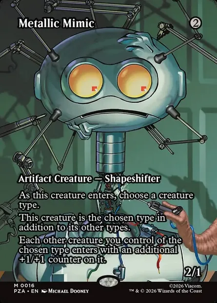 Metallic Mimic, Magic card PZA 16 — Teenage Mutant Ninja Turtles Source Material set