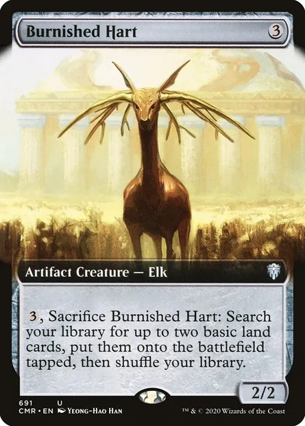Burnished Hart, Magic card CMR 691 — Commander Legends set