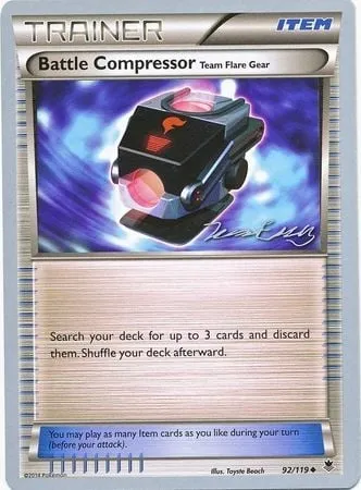 Battle Compressor, Pokémon card WCD16 092 — World Championship Decks 2016 set