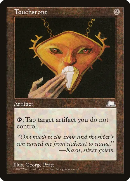 Touchstone, Magic card WTH 161 — Weatherlight set