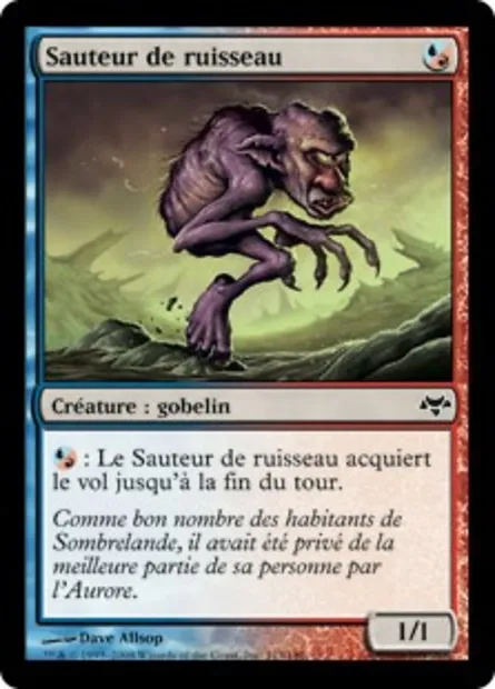 Sauteur de ruisseau, carte Magic EVE 113 — extension Coucheciel