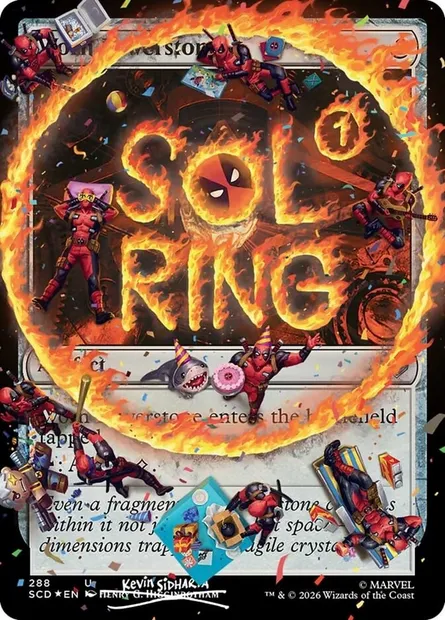 Anneau solaire, carte Magic SLD IFIYW-10 — extension Secret Lair Drop