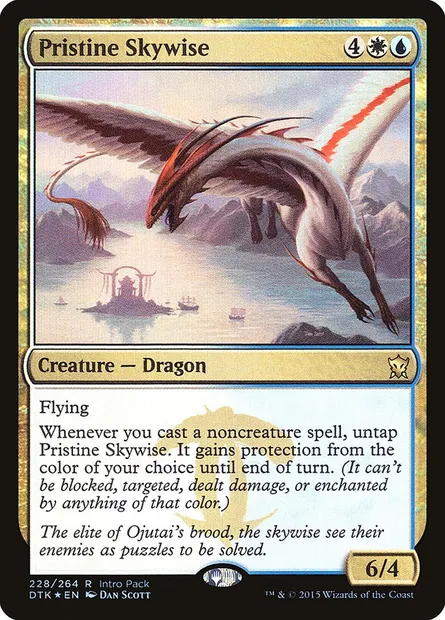 Pristine Skywise, Magic card PDTK 228 — Dragons of Tarkir Promos set