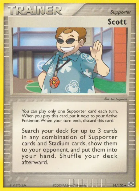 Scott, Pokémon card EM 84 — Emerald set