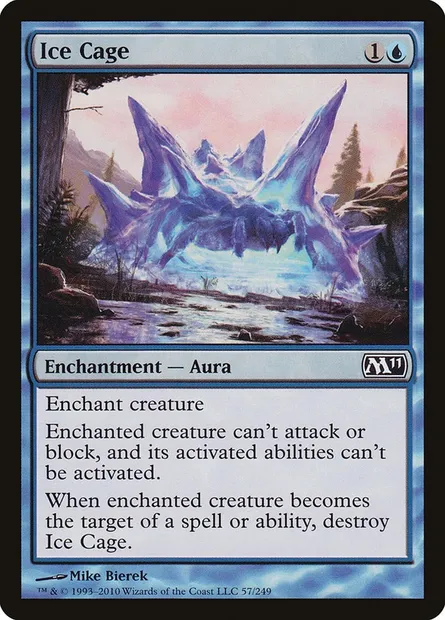 Ice Cage, Magic card M11 57 — Magic 2011 set