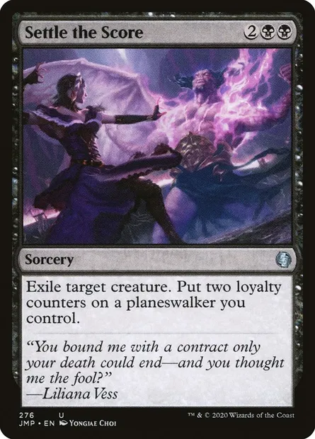Règlement de comptes, carte Magic JMP 276 — extension Jumpstart