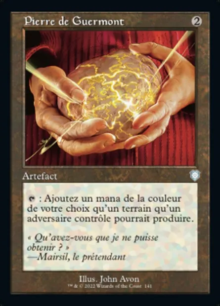 Pierre de Guermont, carte Magic BRC 141 — extension The Brothers' War Commander