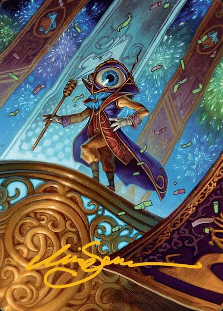 Vnwxt, Verbose Host // Vnwxt, Verbose Host, Magic card ADFT 8 — Aetherdrift Art Series set