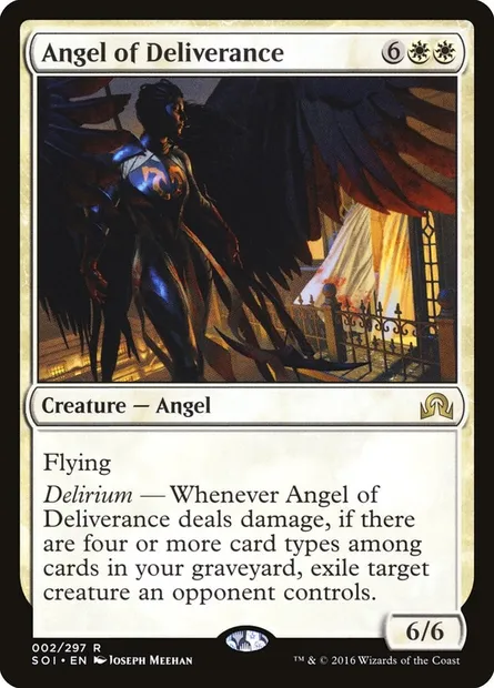 Angel of Deliverance, Magic card SOI 2 — Shadows over Innistrad set