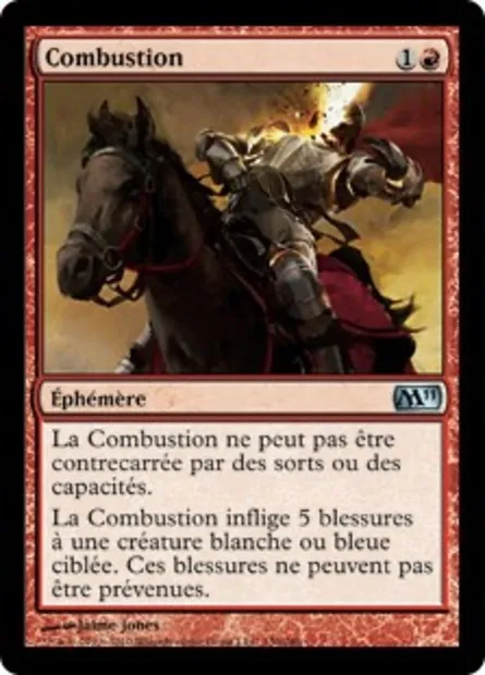 Combustion, carte Magic M11 130 — extension Magic 2011