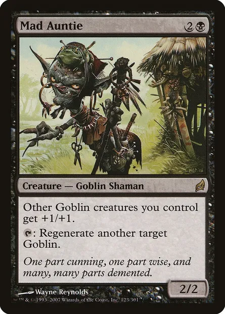 Mad Auntie, Magic card LRW 123 — Lorwyn set