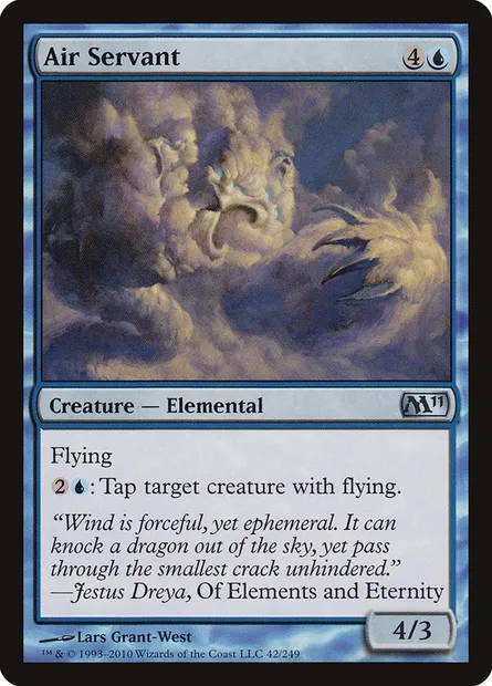 Air Servant, Magic card M11 42 — Magic 2011 set