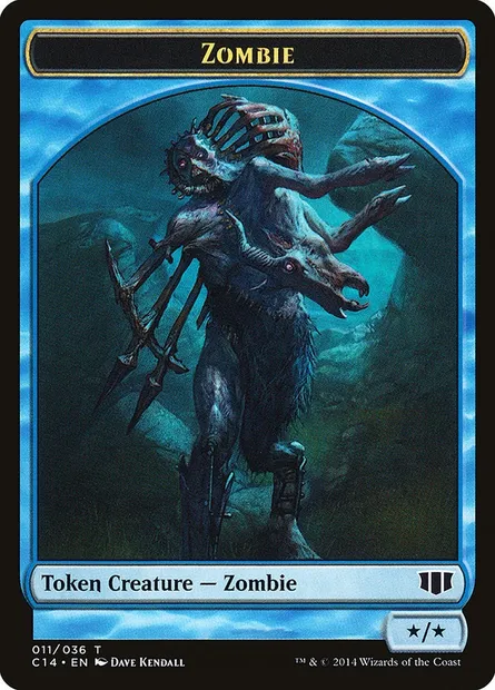 Zombie, Magic card TC14 11 — Commander 2014 Tokens set