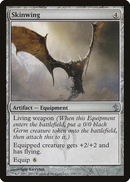 Skinwing, Magic card MBS 133 — Mirrodin Besieged set