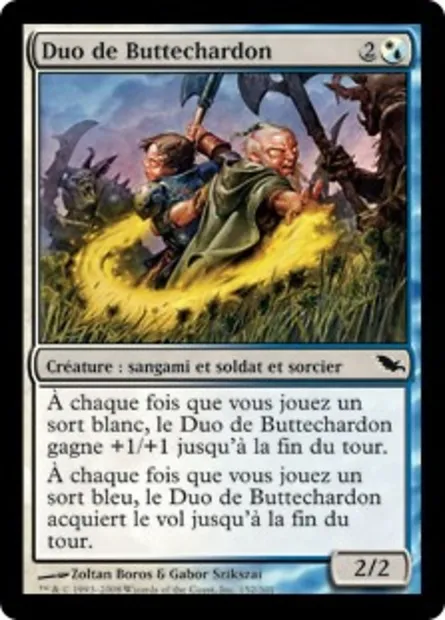 Duo de Buttechardon, carte Magic SHM 152 — extension Sombrelande