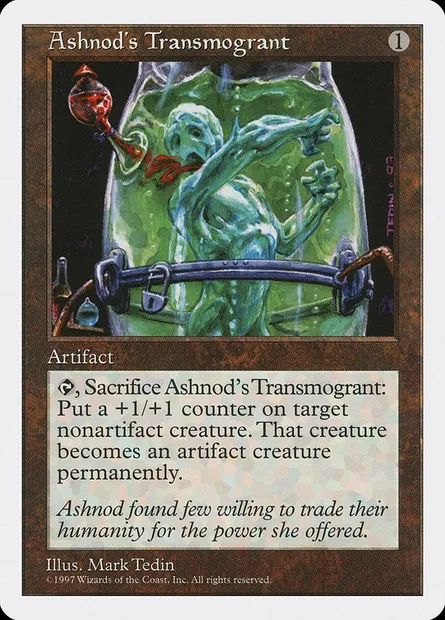 Ashnod's Transmogrant, Magic card 5ED 350 — Fifth Edition set