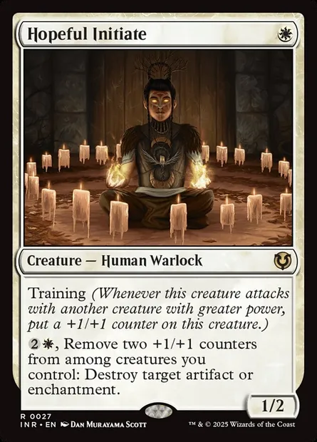 Adepte optimiste, carte Magic INR 27 — extension Innistrad Remastered