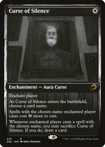 Curse of Silence, Magic card DBL 15 — Innistrad: Double Feature set