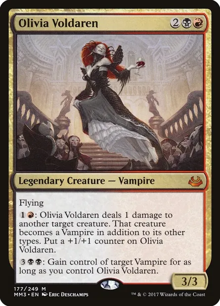 Olivia Voldaren, Magic card MM3 177 — Modern Masters 2017 set