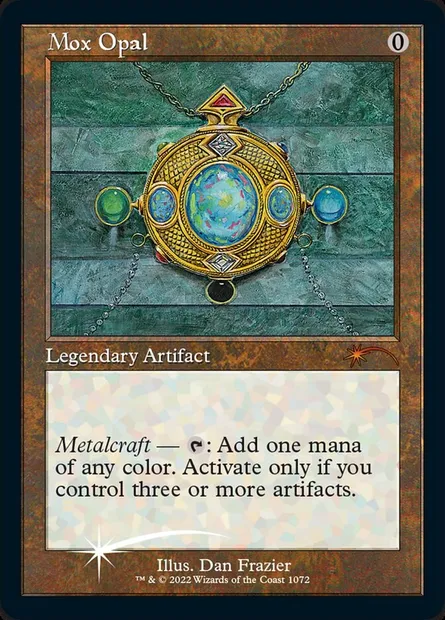 Mox Opal, Magic card SLD 1072 — Secret Lair Drop set