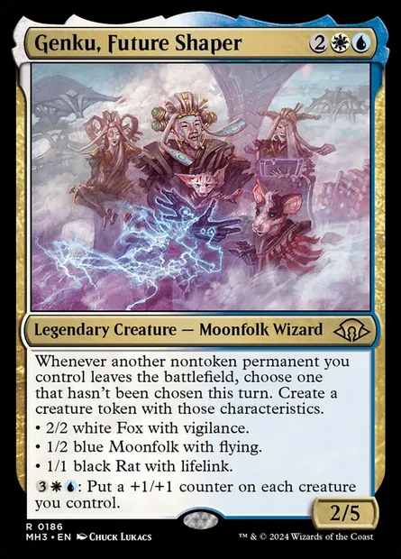 Genku, Future Shaper, Magic card MH3 186 — Modern Horizons 3 set