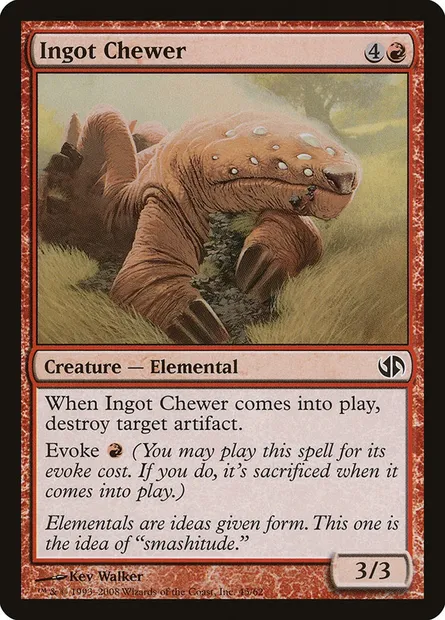 Ingot Chewer, Magic card DD2 45 — Duel Decks: Jace vs. Chandra set