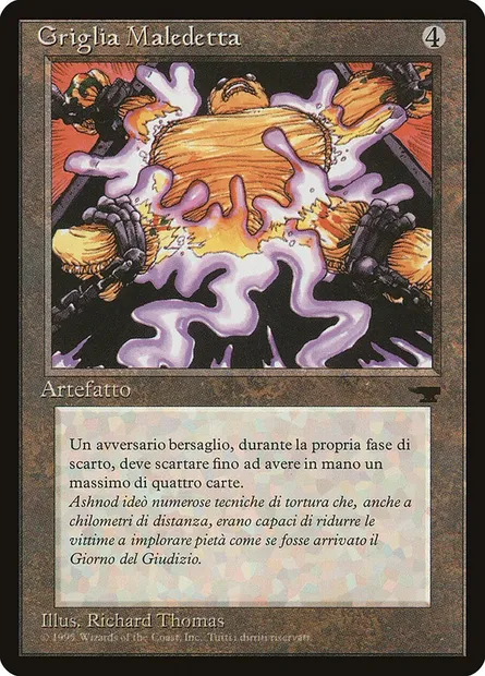 Cursed Rack, Magic card RIN 114 — Rinascimento set